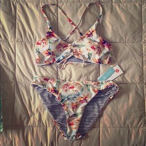 Women’s two piece reversible bikini